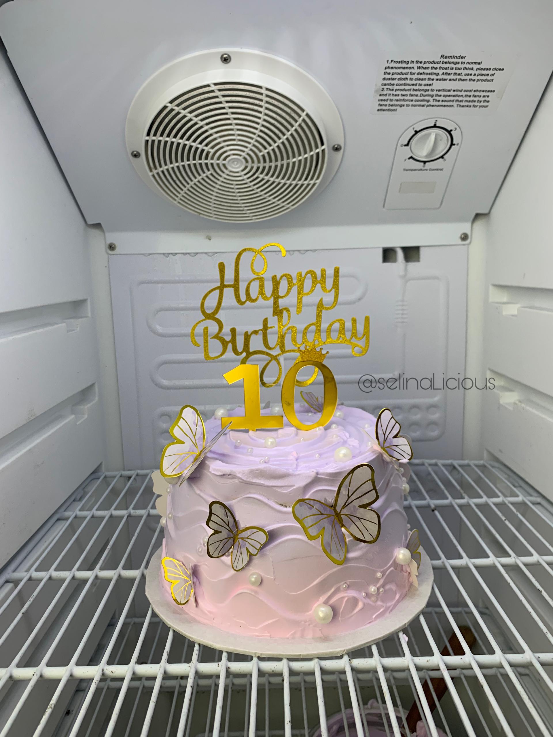 Butterfly Birthday Cake