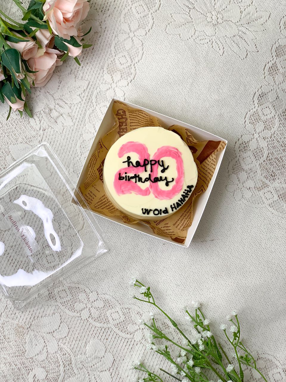 Strawberry Butter Cream Bento